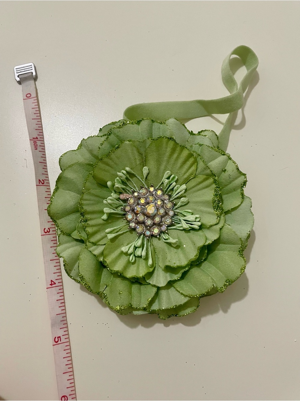 Tieks Signature Green Flower Accessory
